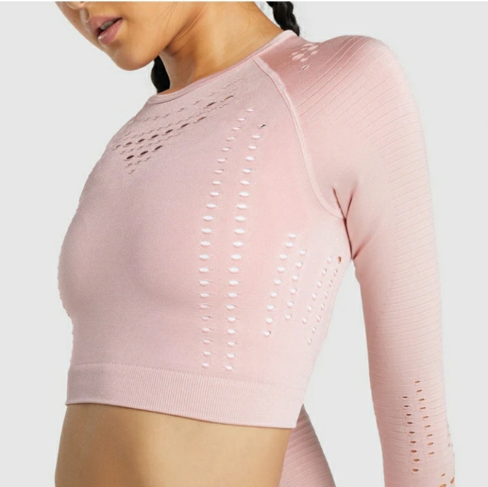 NWOT Gymshark Glow Light Pink Set - Picture 6 of 14